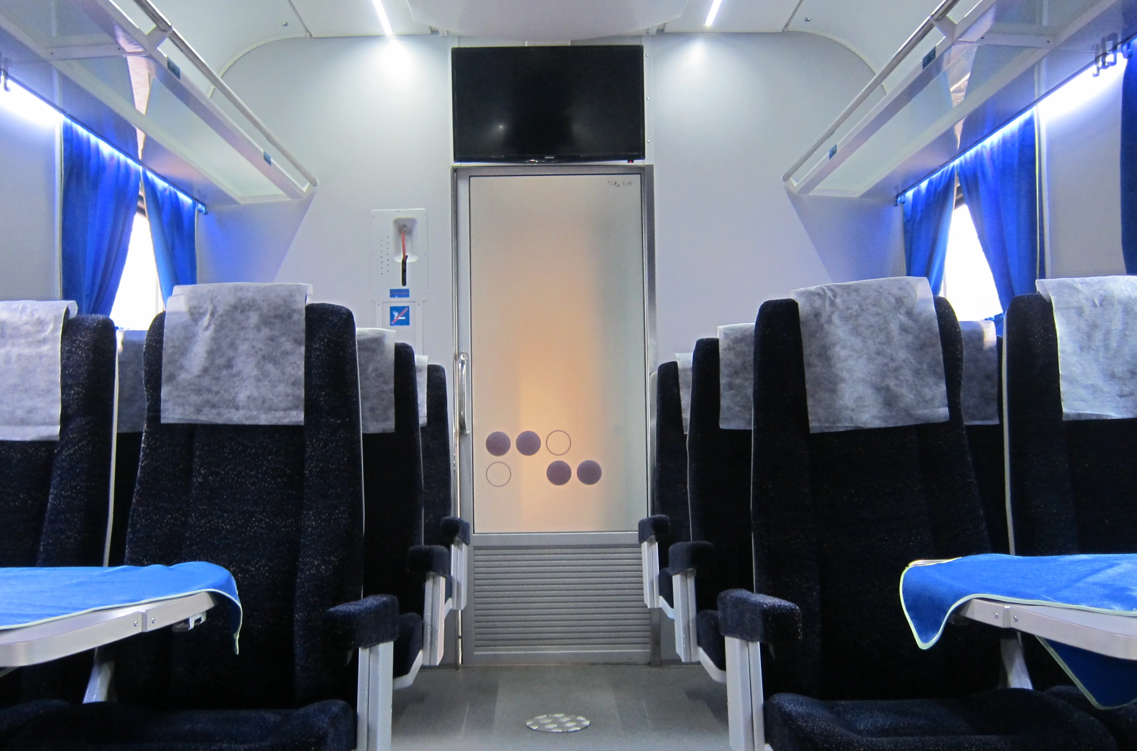 Components for major repairs of wagons with conversion into interregional ones