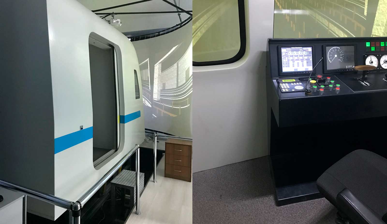 Kompleks symulatorów do nauki jazdy