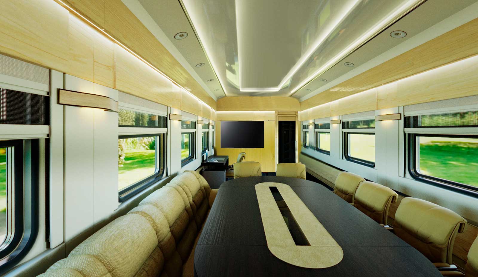 Do wyposażenia wagonów inspekcyjnych