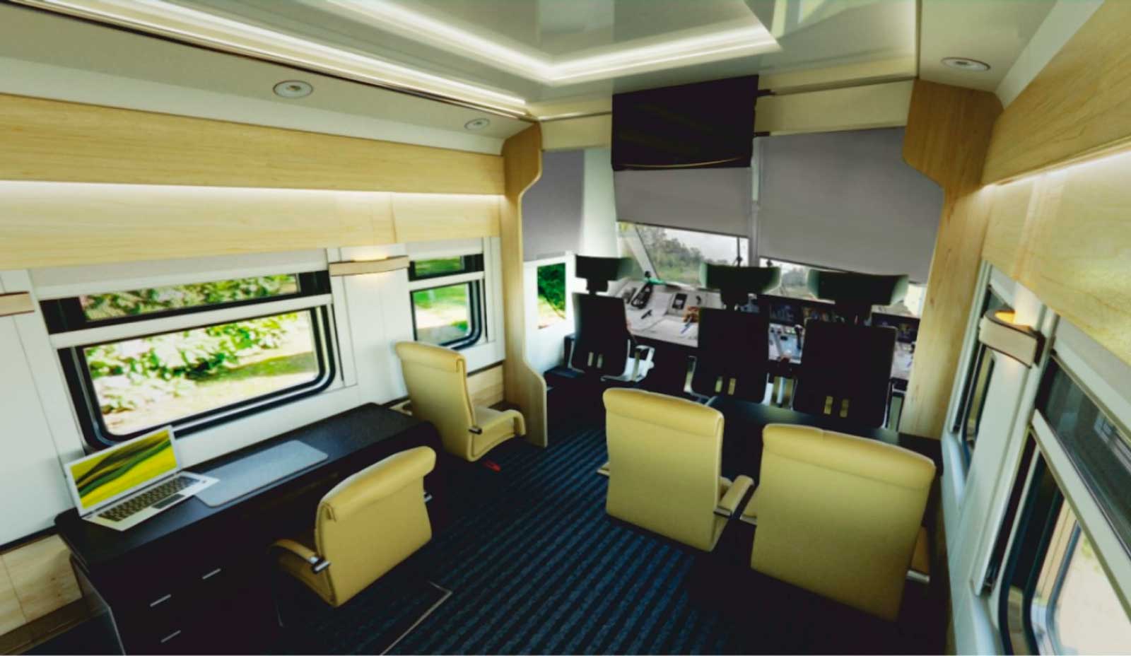 Do wyposażenia wagonów inspekcyjnych