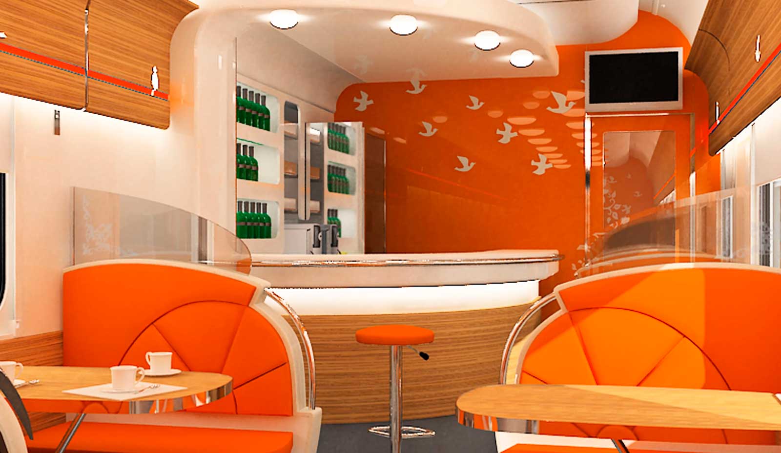 Special railway cars