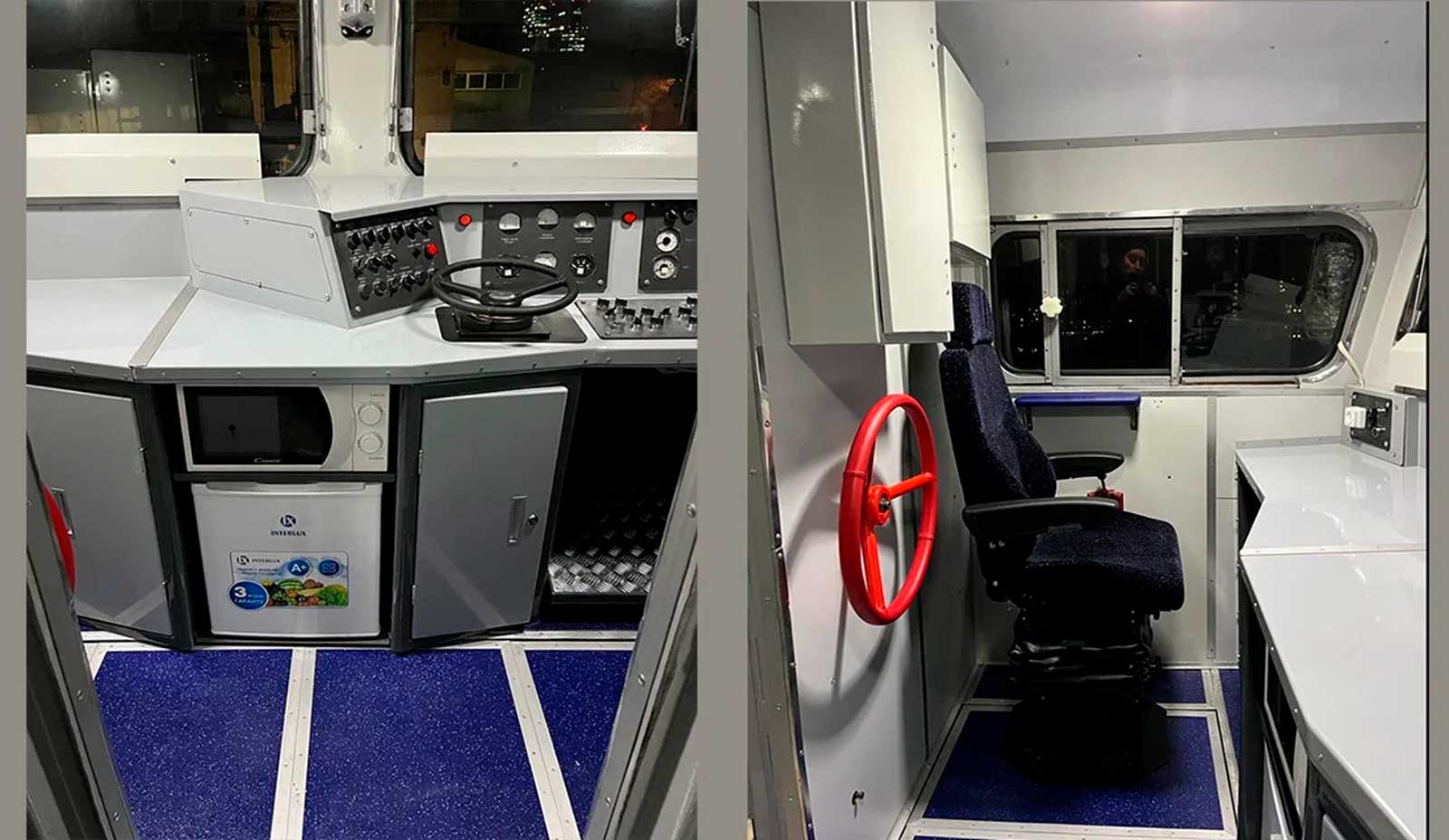 Komponenty do remontów kapitalnych kabin lokomotyw