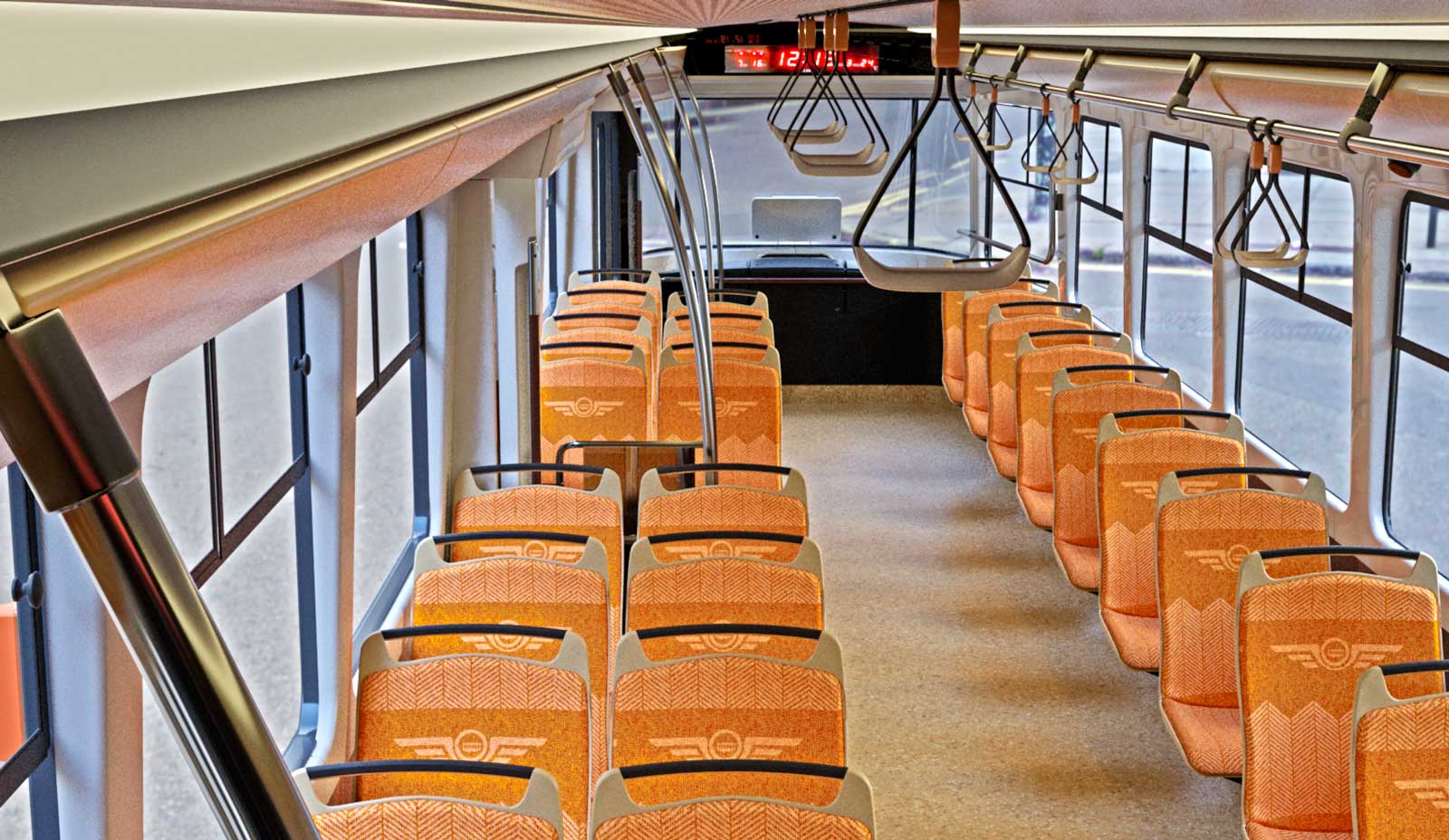 Zestaw wyrobów zewnętrznych i wewnętrznych do wagonów tramwajowych Tatra typu T3